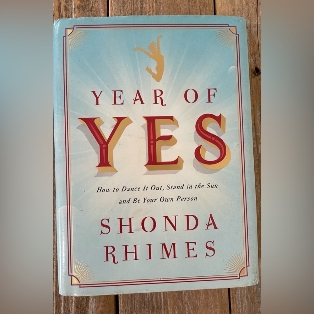 Year of Yes by Shonda Rhimes Book